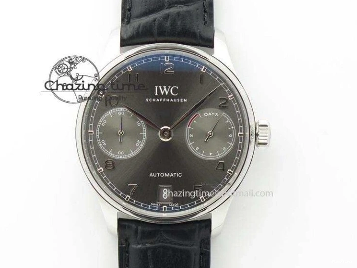 MIROTIME 0301 Portuguese Real PR IW500112 ZF 1:1 Laureus Edition On Black Leather Strap A Flexible 7369